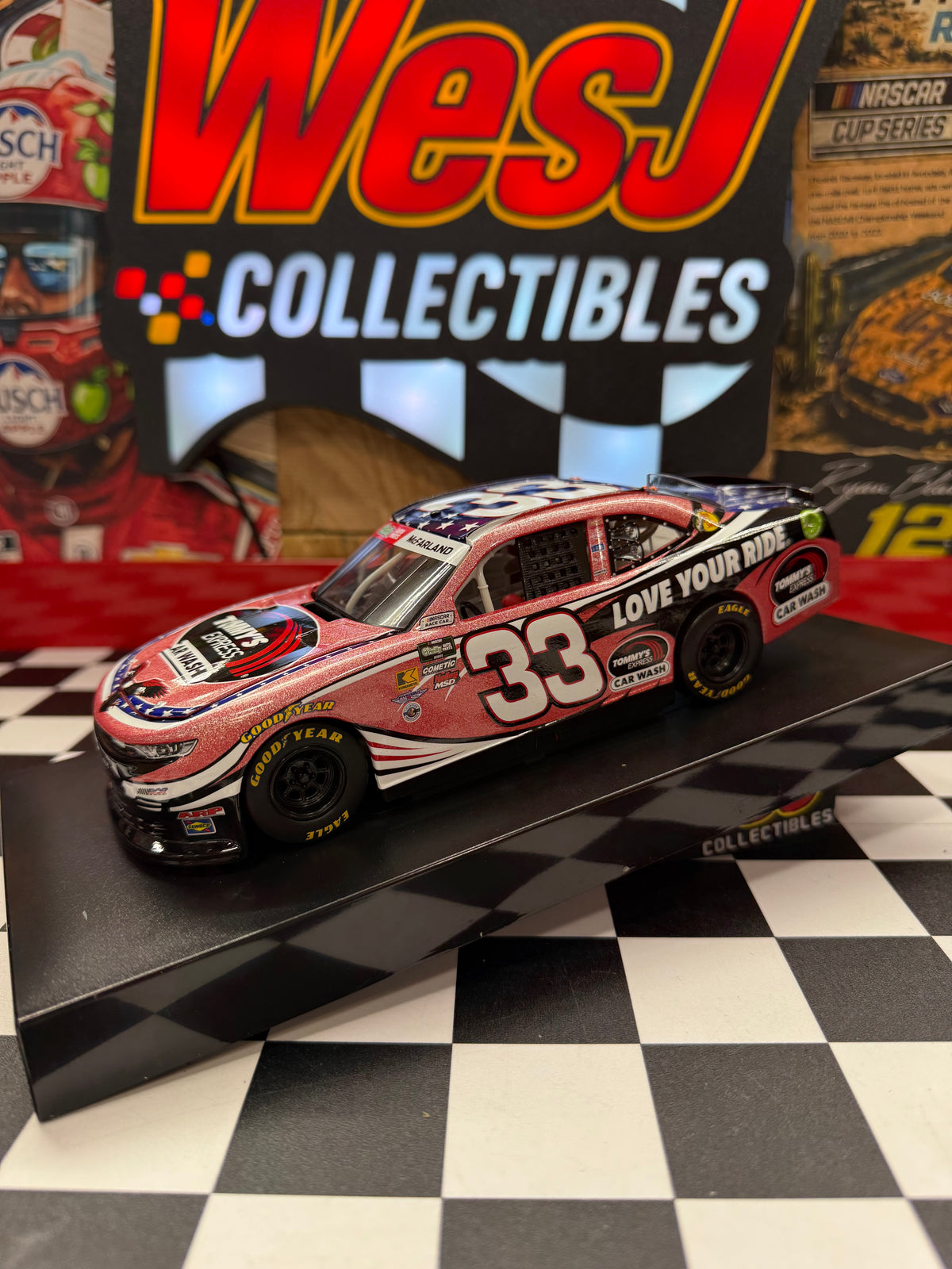 Cleetus McFarland 2026 Tommy's Express Car Wash 1:24 GALAXY COLOR O'Reilly Auto Parts Series