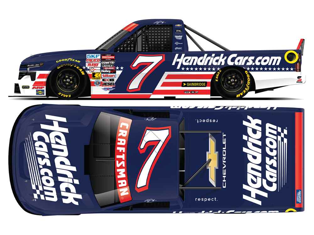 Kyle Busch 2026 Hendrickcars.com Patriotic Truck Series 1:24 Nascar Diecast - Truck Series