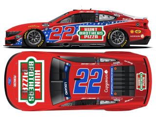 JOEY LOGANO 2026 HUNT BROTHERS PIZZA RED 1:24 COLOR CHROME ARC DIECAST