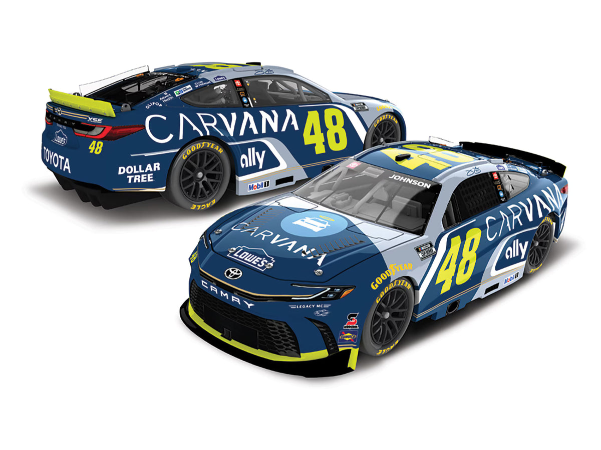 JIMMIE JOHNSON 2027 CARVANA / LOWE'S 1:24 AUTOGRAPHED ARC DIECAST