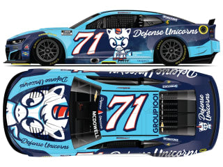 MICHAEL MCDOWELL 2026 DEFENSE UNICORNS 1:24 ARC DIECAST
