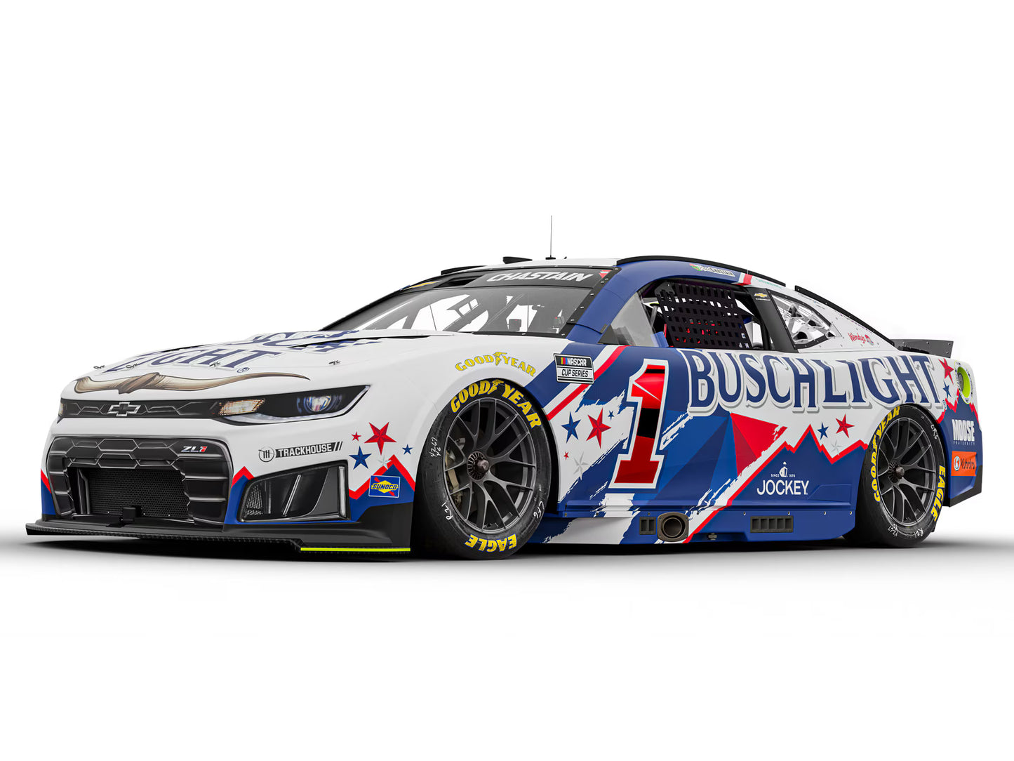 ROSS CHASTAIN 2026 BUSCH LIGHT WESTERN 1:24 ELITE DIECAST