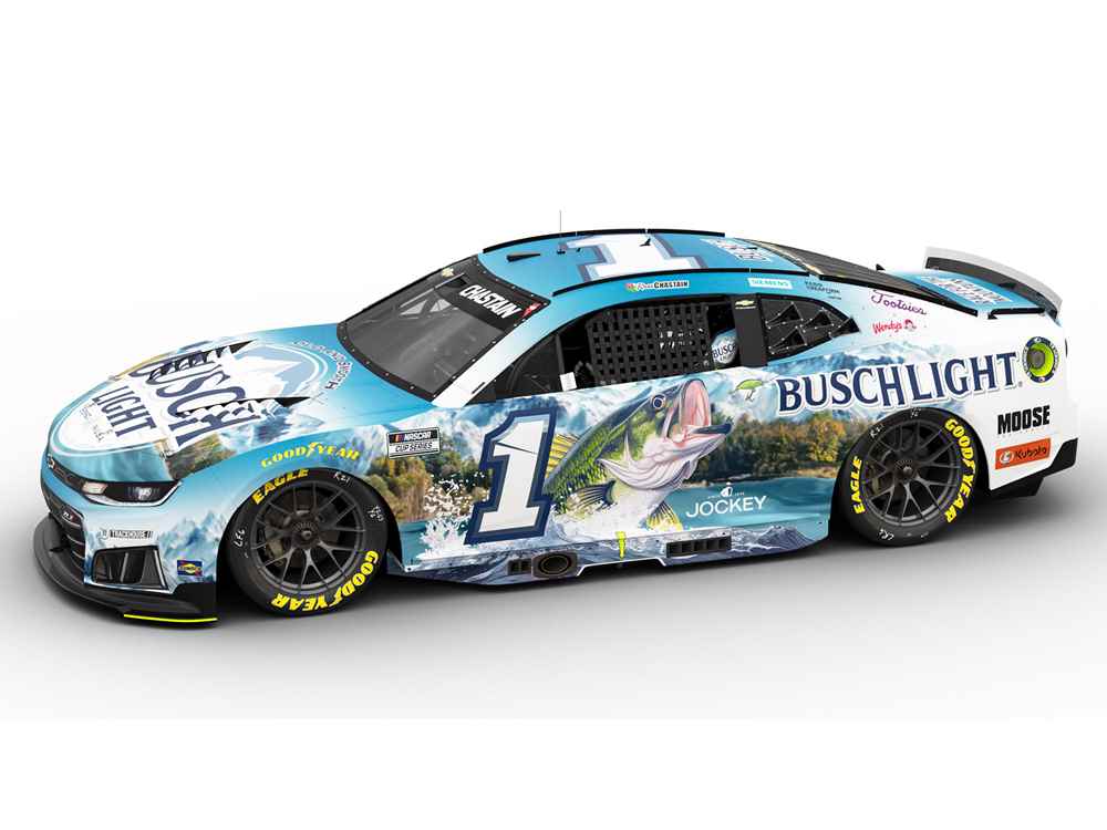Ross Chastain 2026 Busch Light Fishing 1:24 Elite