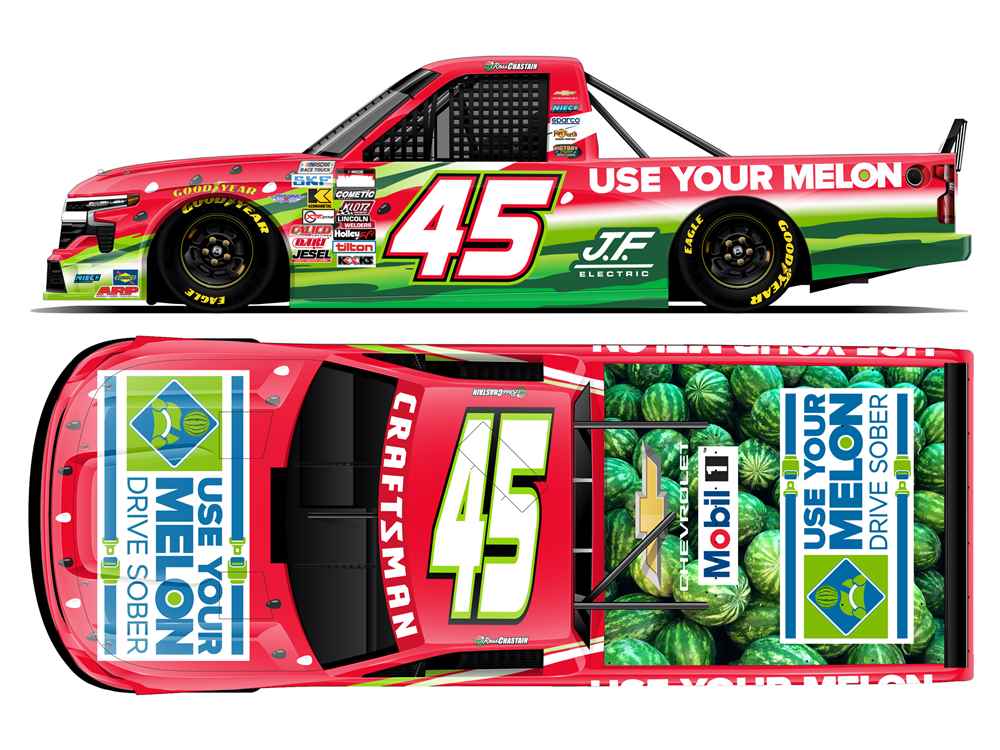 Ross Chastain 2026 Use Your Melon 1:24 Nascar Diecast - Truck Series