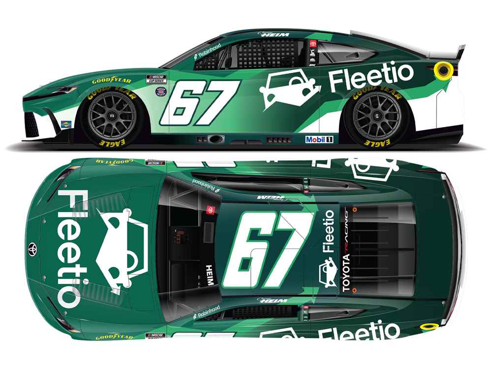 Corey Heim 2026 Fleetio 1:24 Nascar Diecast