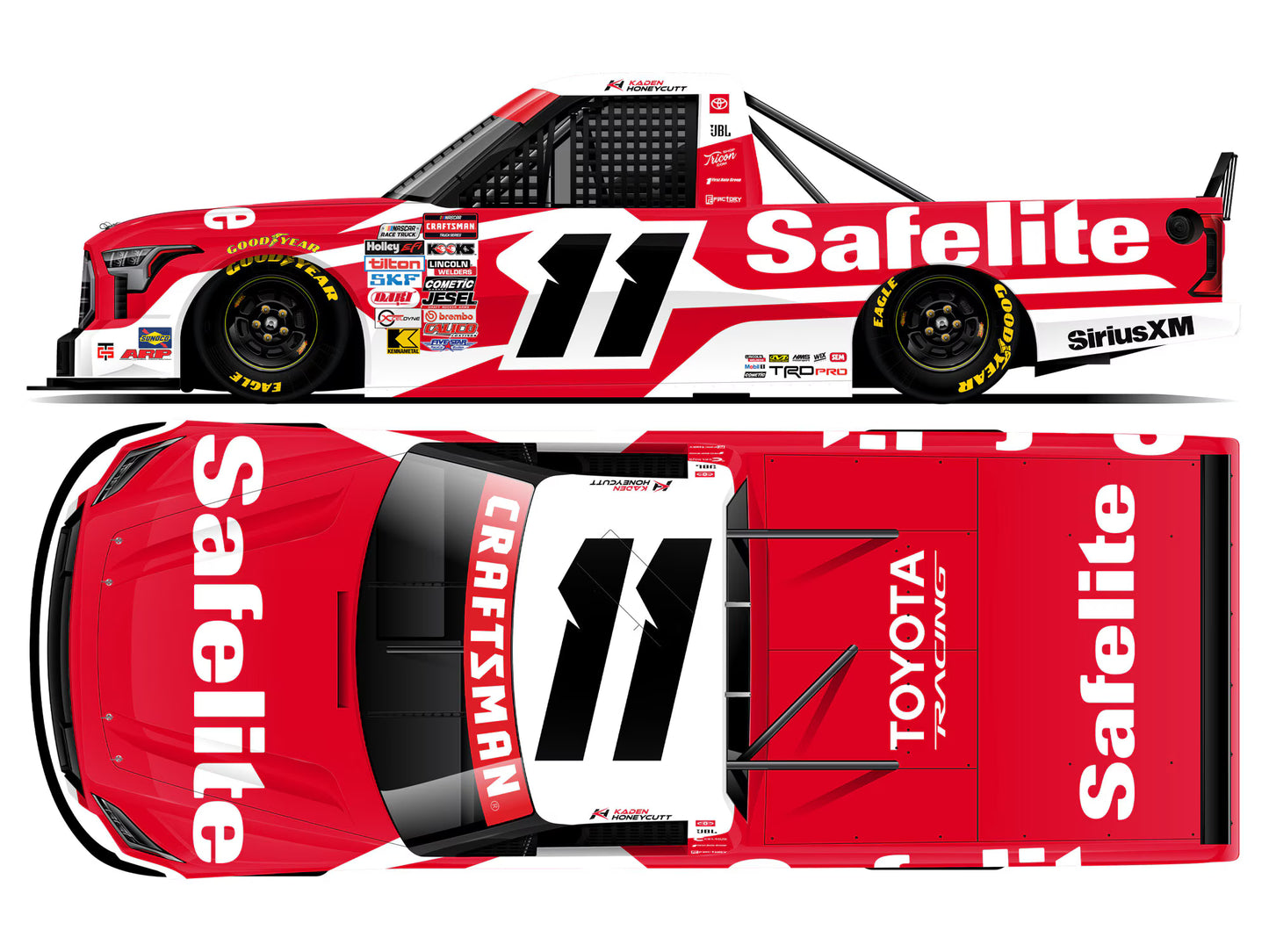 KADEN HONEYCUTT 2026 SAFELITE 1:24 ARC DIECAST