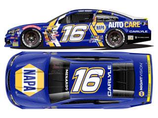HAILIE DEEGAN 2026 NAPA 1:24 COLOR CHROME ARC DIECAST
