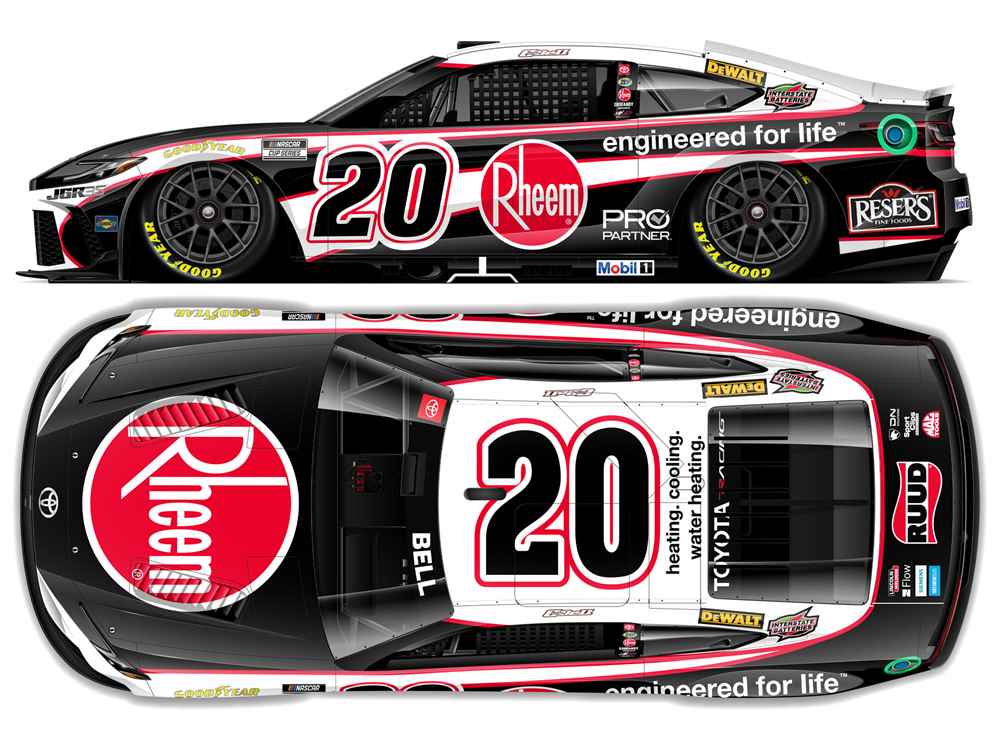 Christopher Bell 2026 Rheem 1:24 Nascar Diecast