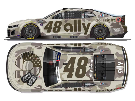 Alex Bowman 2026 Ally Patriotic 1:24 Nascar Diecast