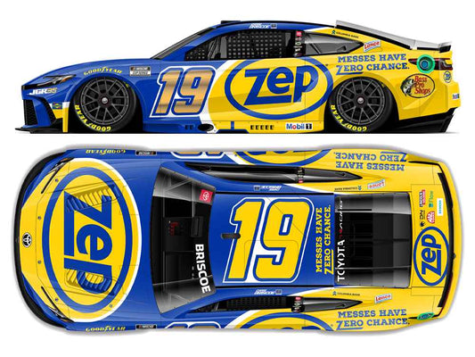 Chase Briscoe 2026 Zep 1:24 Color Chrome Nascar Diecast - FOIL NUMBER DIECAST