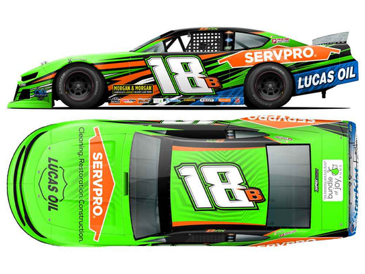 Brexton Busch Autograph 2026 Servpro 1:24 Late Model Diecast