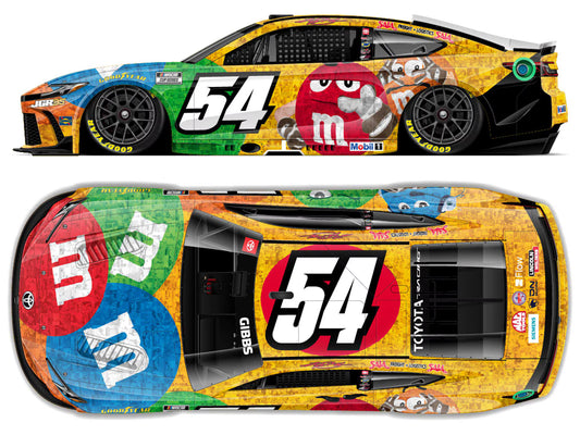 TY GIBBS 2026 M&M'S KYLE BUSCH TRIBUTE 1:64 ARC DIECAST