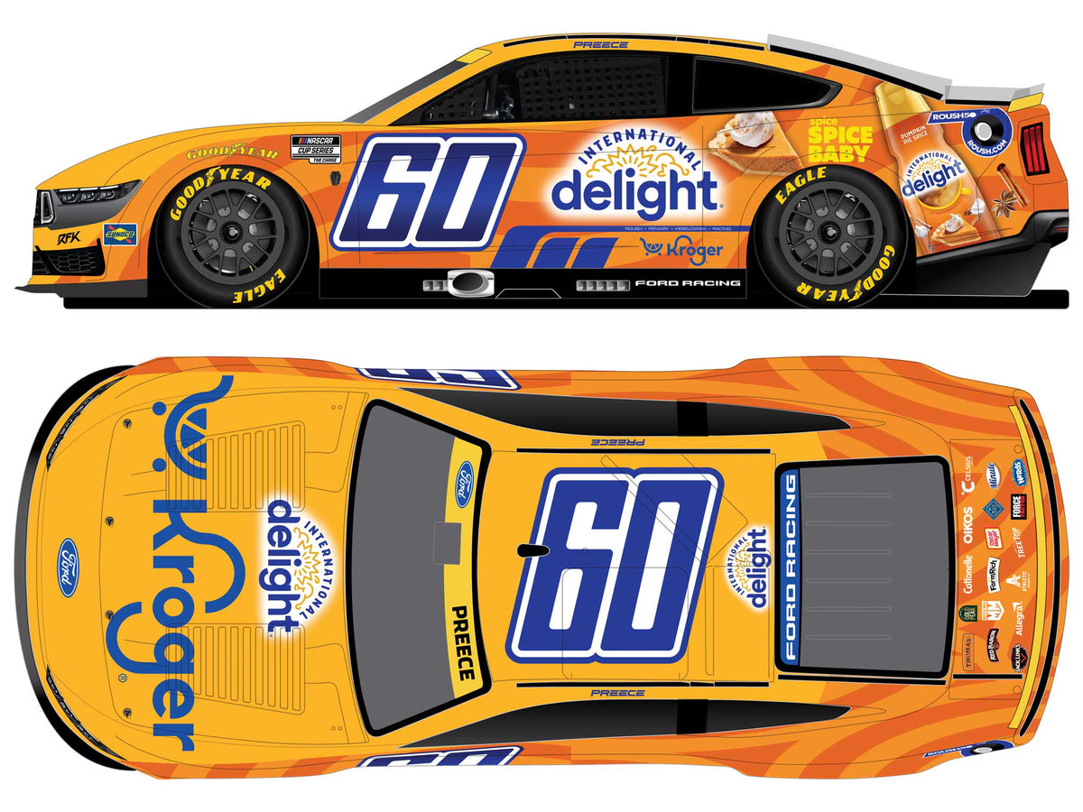 RYAN PREECE 2026 KROGER/INTERNATIONAL DELIGHT PUMPKIN SPICE 1:24 ARC DIECAST