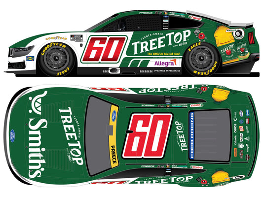 RYAN PREECE 2026 SMITH'S / TREE TOP 1:24 COLOR CHROME ARC DIECAST