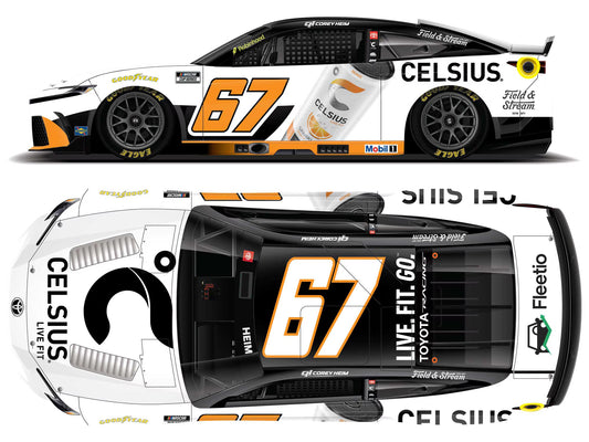 COREY HEIM 2026 CELSIUS 1:24 COLOR CHROME ARC DIECAST