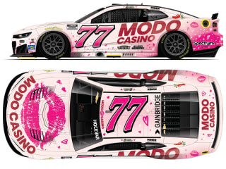 CARSON HOCEVAR 2026 MODO CASINO 1:24 COLOR CHROME ARC DIECAST