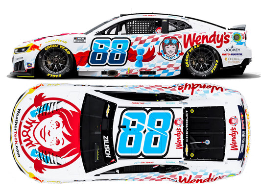 CONNOR ZILISCH 2026 WENDY'S 1:24 COLOR CHROME ARC DIECAST