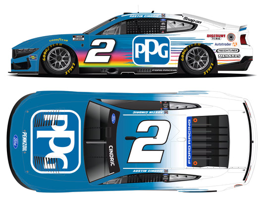 AUSTIN CINDRIC 2026 PPG 1:24 ARC DIECAST