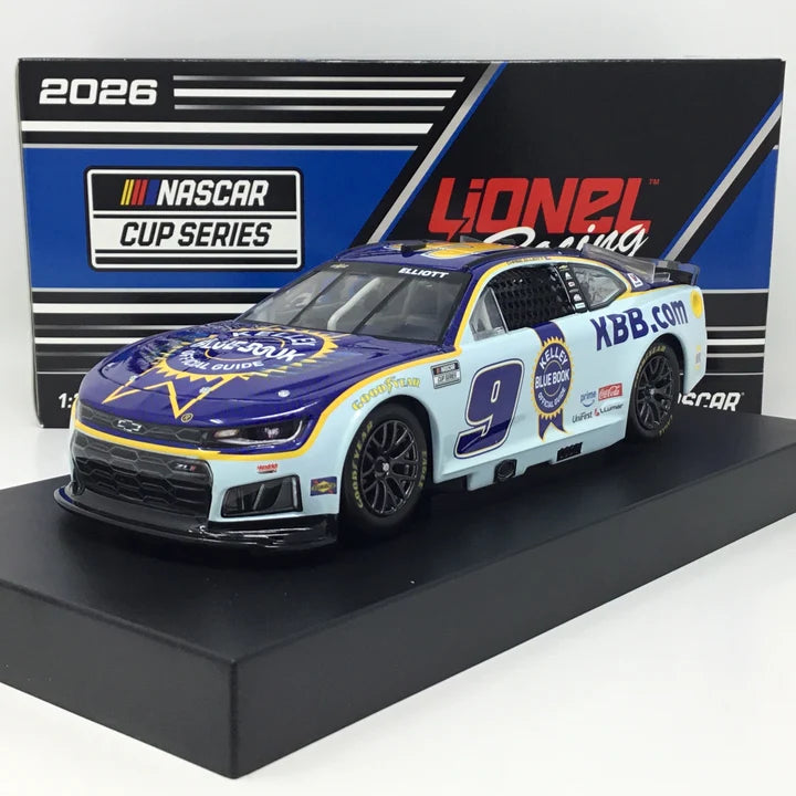 Chase Elliott 2026 Kelley Blue Book 1:24 Diecast