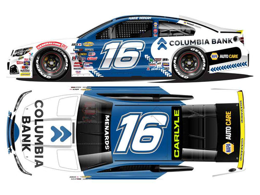 Hailie Deegan 2026 Columbia Bank 1:24 ARCA Diecast - ARCA