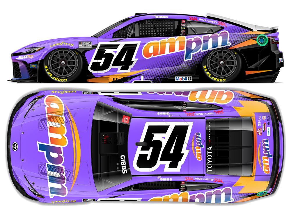 TY GIBBS 2026 AM PM COLOR CHROME 1:24 DIECAST
