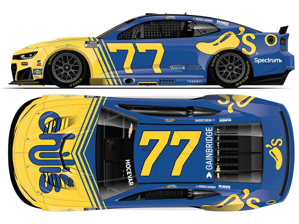 Carson Hocevar 2026 Chili's" Marg Machine" Throwback 1:24 Raw Nascar Diecast