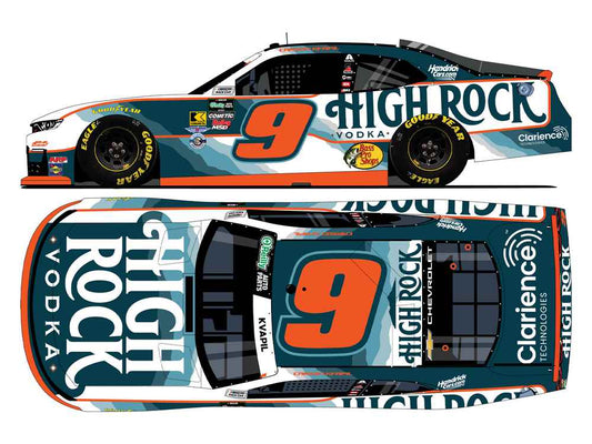 Carson Kvapil 2026 High Rock Vodka 1:24 O'Reilly Auto Parts Series