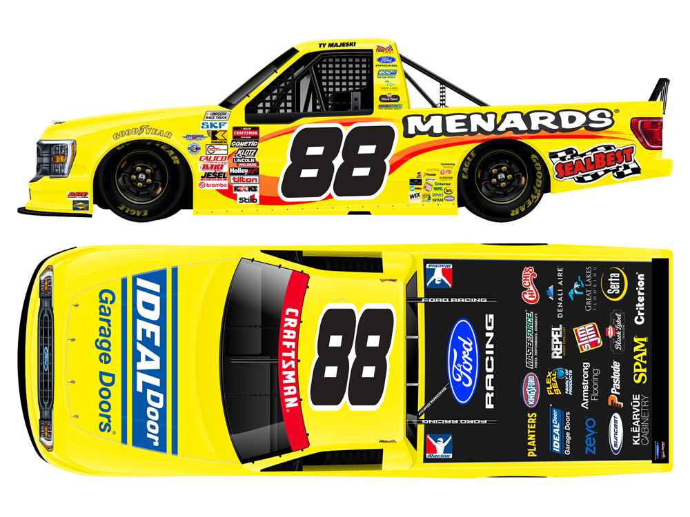 Ty Majeski 2026 Menards/Ideal Door 1:24 Nascar Diecast - Truck Series