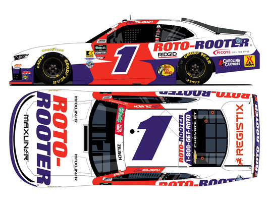 CONNOR ZILISCH 2026 ROTO-ROOTER 1:24 AUTOGRAPH ARC DIECAST