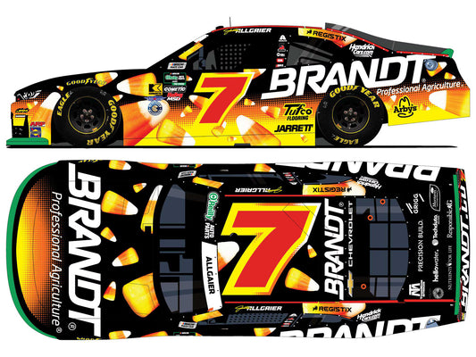 JUSTIN ALLGAIER 2026 BRANDT HALLOWEEN 1:24 AUTOGRAPHED ARC DIECAST