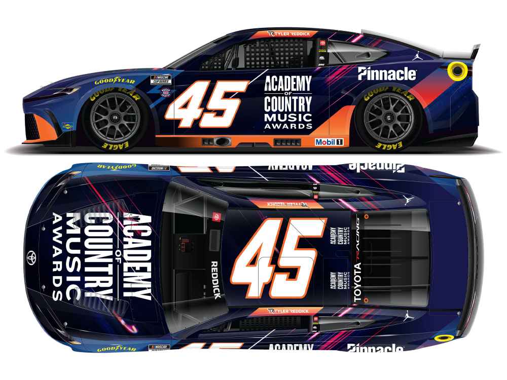 Tyler Reddick 2026 Academy of Country Music Awards 1:24 Nascar Diecast
