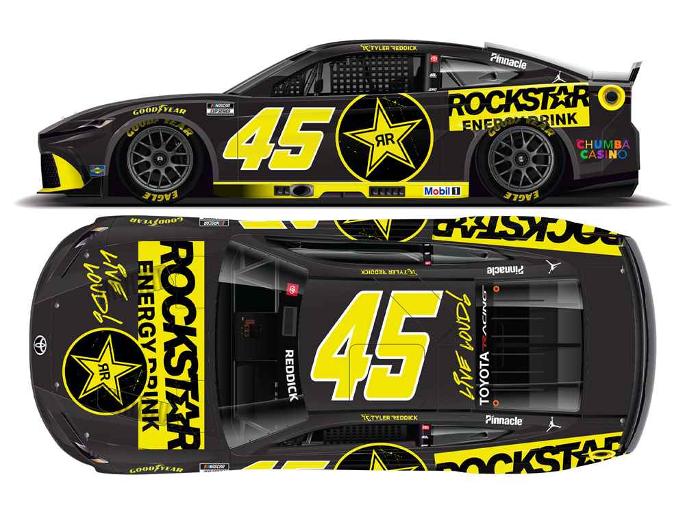 Tyler Reddick 2026 Rockstar Energy 1:24 Nascar Diecast