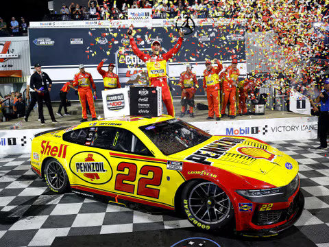 JOEY LOGANO 2026 SHELL/PENNZOIL RICHMOND RACED WIN 1:24 ELITE DIECAST