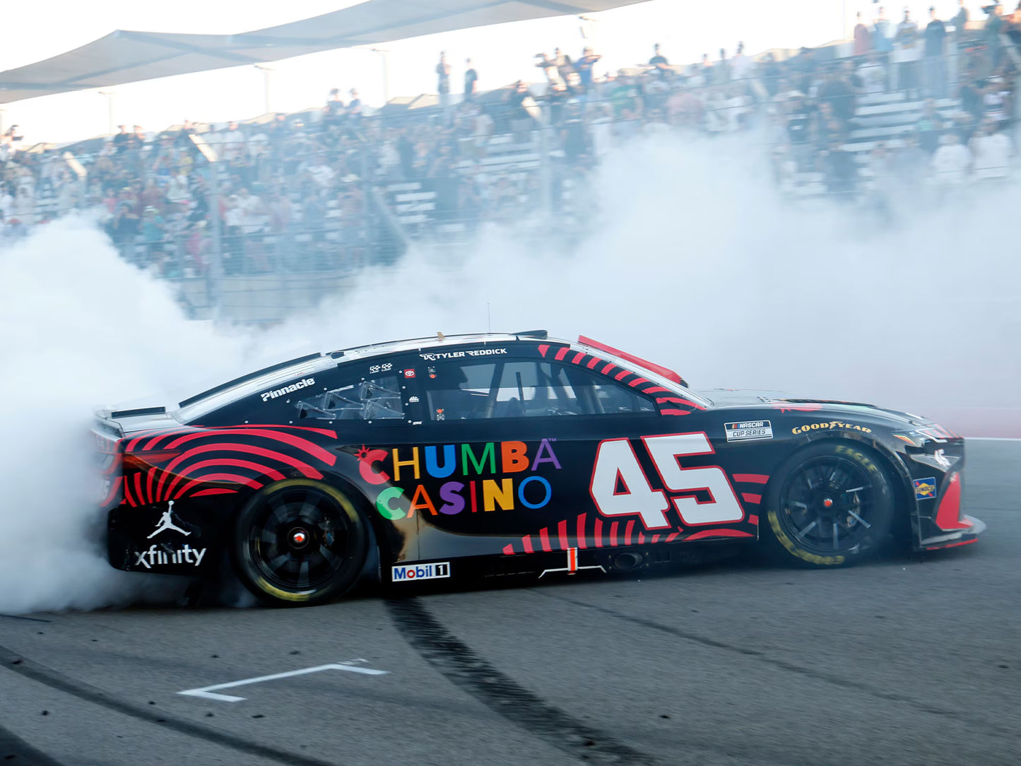 TYLER REDDICK 2026 CHUMBA CASINO COTA RACE WIN 1:24 COLOR CHROME ARC DIECAST
