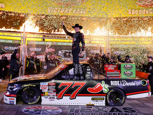 CARSON HOCEVAR 2026 CHILI'S RIDE THE 'DENTE TEXAS RACED-WIN 1:64 ARC DIE-CAST