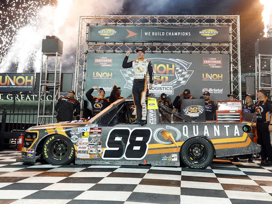 JAKE GARCIA 2026 QUANTA SERVICES BRISTOL RACED WIN 1:24 ARC DIECAST