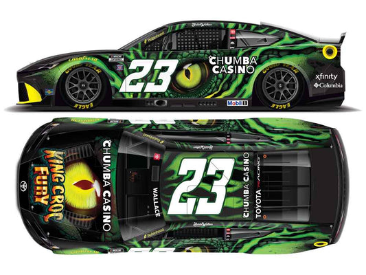 Bubba Wallace 2026 Chumba Casino King Croc Fury 1:24 Nascar Diecast