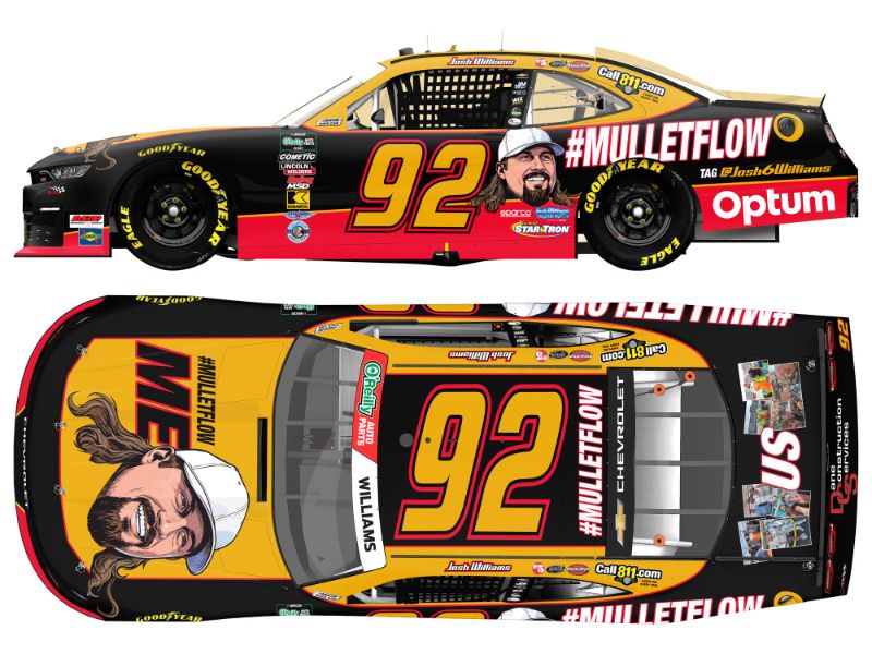 JOSH WILLIAMS 2026 #MULLETFLOW 1:24 ARC DIECAST GALAXY COLOR
