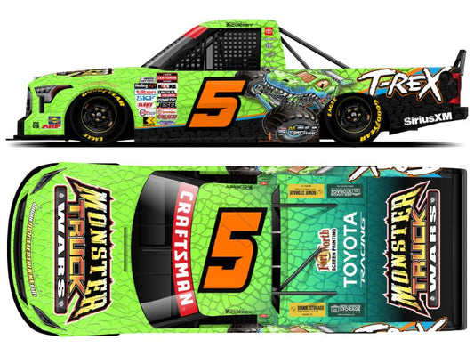 BAYLEY CURREY 2026 MONSTER TRUCK WARS T-REX 1:24 ARC DIECAST
