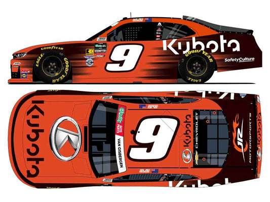 Shane Van Gisbergen 2026 Kubota 1:24 Color Chrome Nascar Diecast - O'Reilly Auto Parts Series