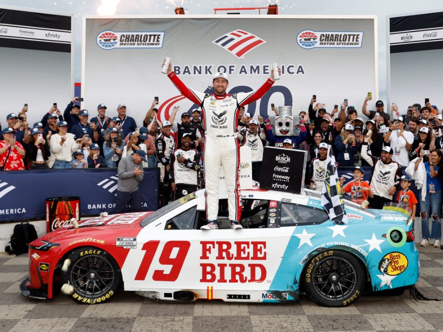 CHASE BRISCOE 2026 FREEBIRD PATRIOTIC CHARLOTTE RACED WIN 1:24 ARC DIECAST COLOR CHROME